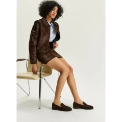 Loafers^Cesare Gaspari Velvet Classic Loafers - Brun