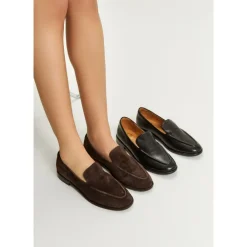 Loafers^Cesare Gaspari Velvet Classic Loafers - Brun