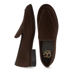 Loafers^Cesare Gaspari Velvet Classic Loafers - Brun