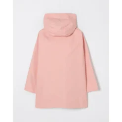 Overtøj<Burberry Vendbar Regnfrakke med Hætte Pink