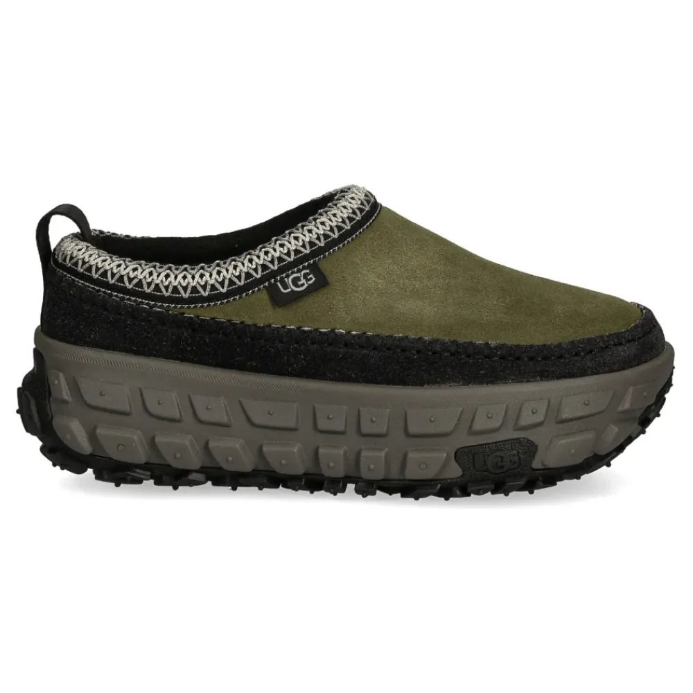 Hjemmesko<UGG Venture Daze Burnt Olive Charcoal Sko Grøn