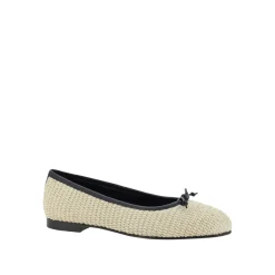 Ballerina Sko<Manolo Blahnik Veralli 010 Ballerina Sko Beige