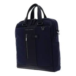 Laptop Tasker<Piquadro Vertikal Laptop og iPad Taske Unisex Blå