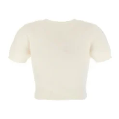 Striktrøjer & Sweatere^Maison Margiela V-hals Strik Beige