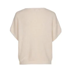Striktrøjer & Sweatere<Marie Méro Vid V-hals Sweater Beige