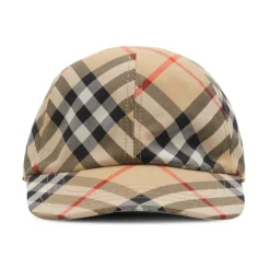 Huer & Kasketter^Burberry Vintage Check Hat Beige