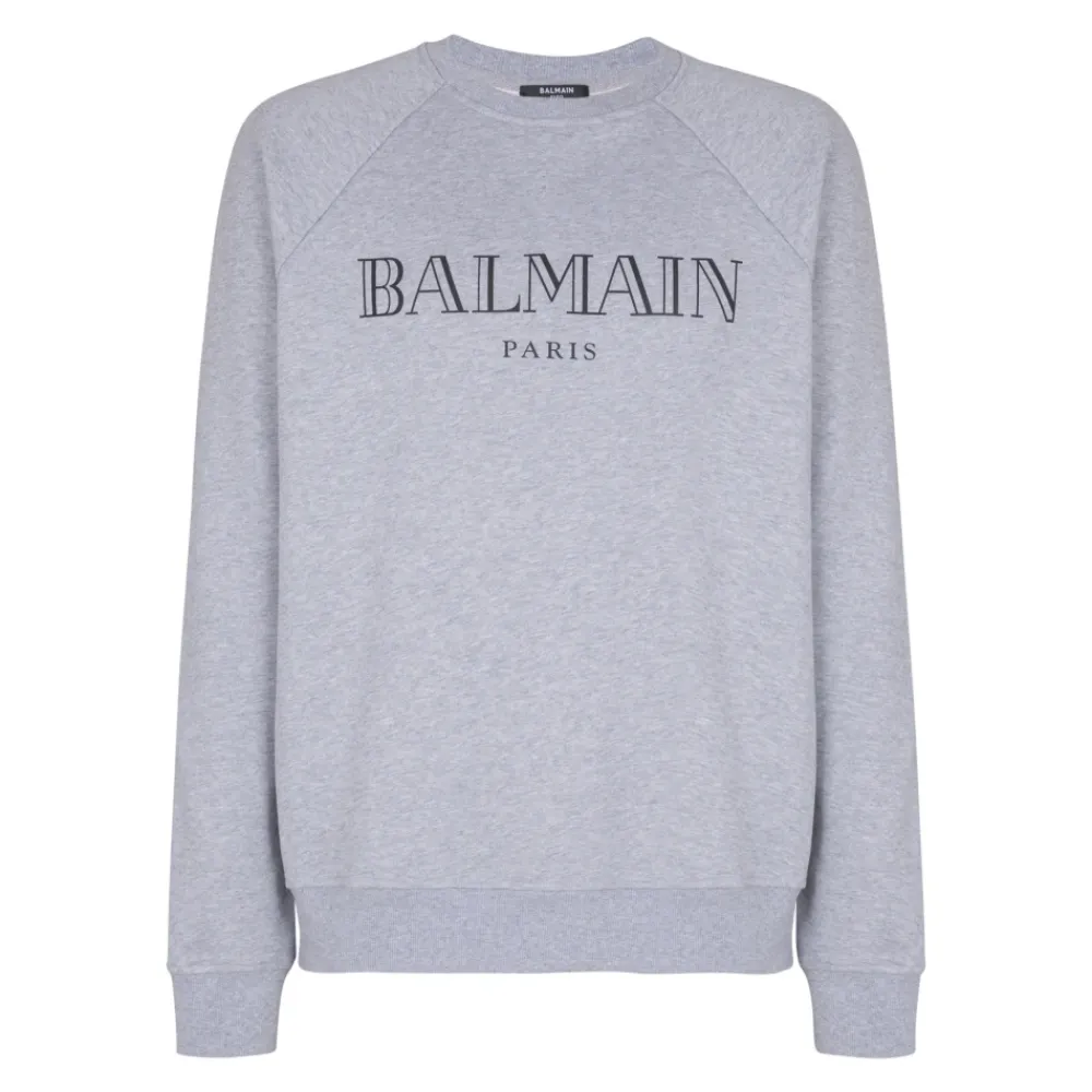 Trøjer|Sweatshirts<Balmain Vintage sweatshirt Grå