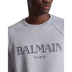 Trøjer|Sweatshirts<Balmain Vintage sweatshirt Grå