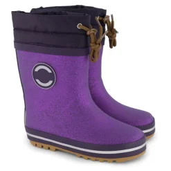Gummistøvler<Mikk-Line Vinter Gummistøvler Glitter Nightshade Lilla