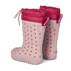 Gummistøvler<Angulus Vintergummistøvler med uldforing Pink