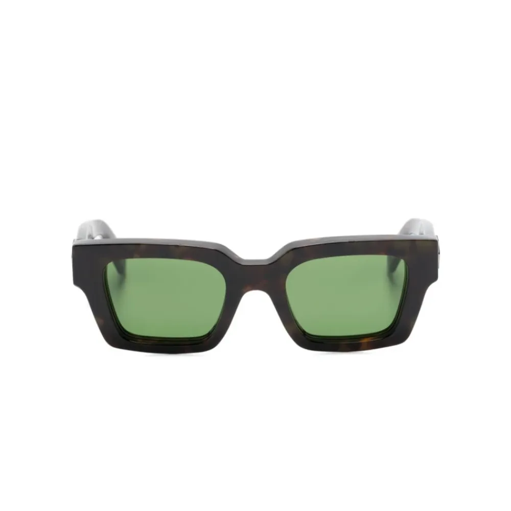 Solbriller|Solbriller^Off White Virgil Sunglasses Brun