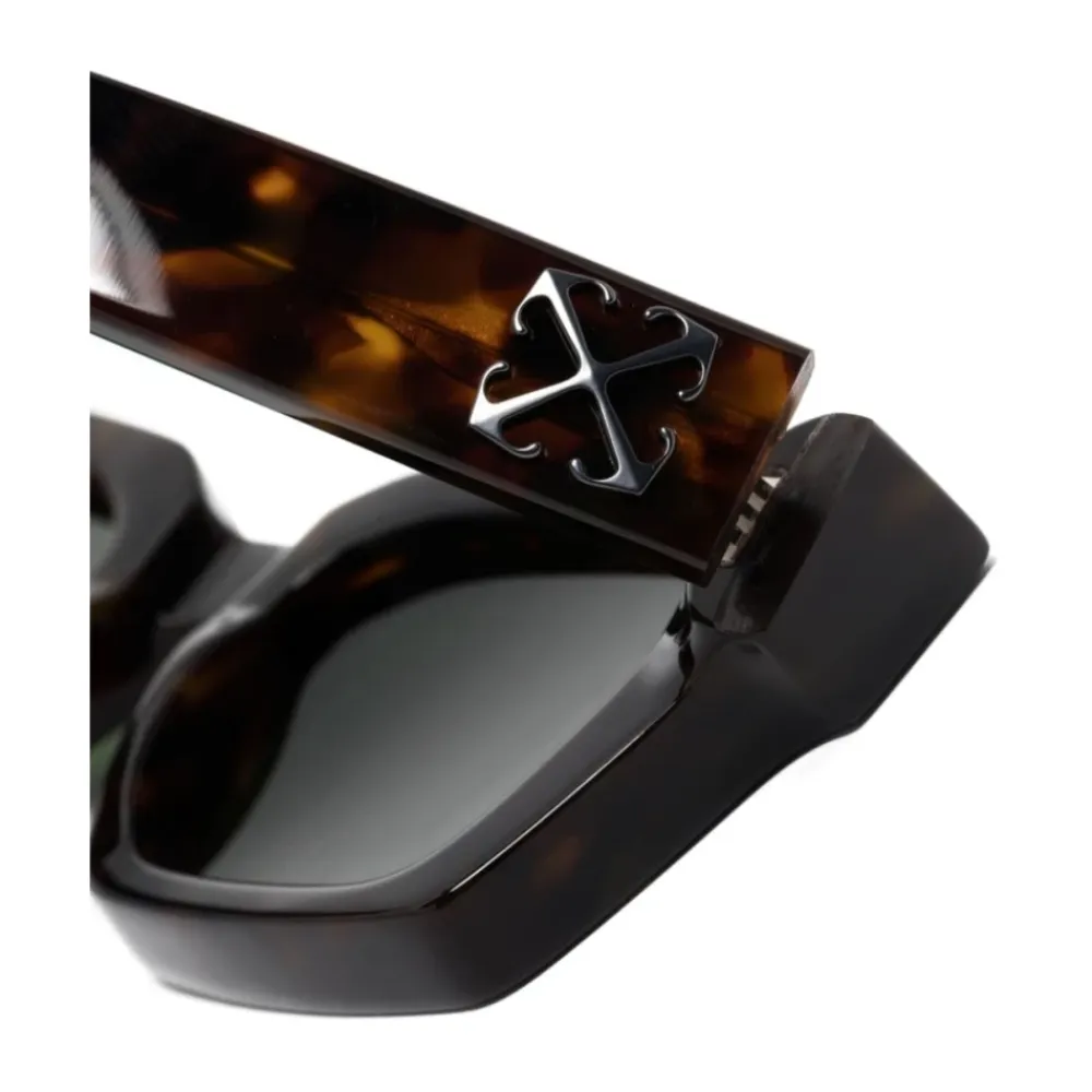Solbriller|Solbriller^Off White Virgil Sunglasses Brun