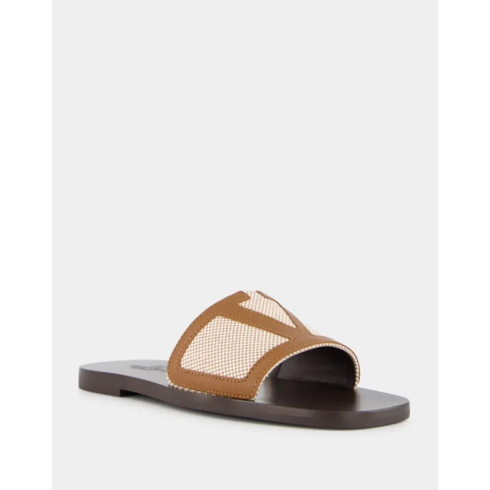 Sandaler^Valentino Garavani Viva Superstar Slide Sandaler Brun