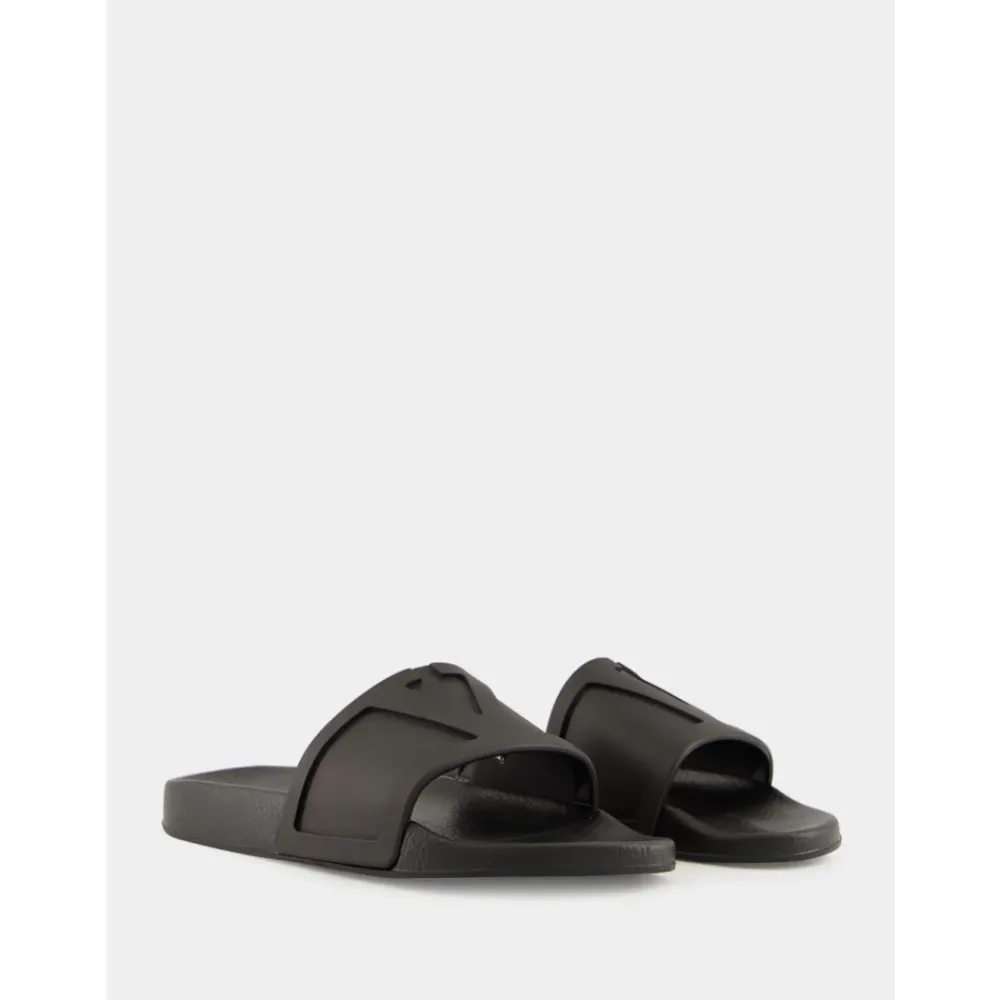 Sandaler^Valentino Garavani Vlogo Poolside Slides Sort