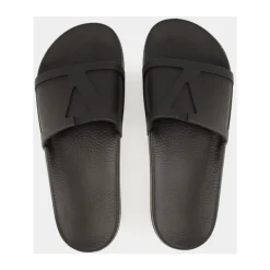 Sandaler^Valentino Garavani Vlogo Poolside Slides Sort
