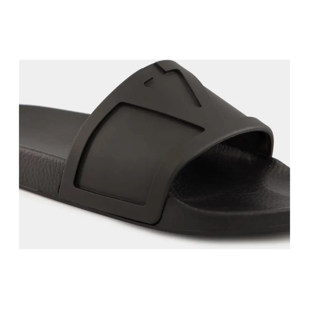 Sandaler^Valentino Garavani Vlogo Poolside Slides Sort