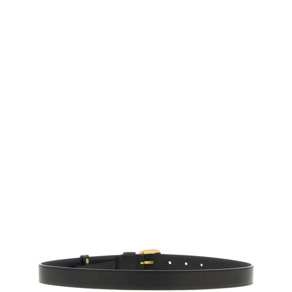 Bælter^Valentino Garavani VLogo Signature Bælte Sort