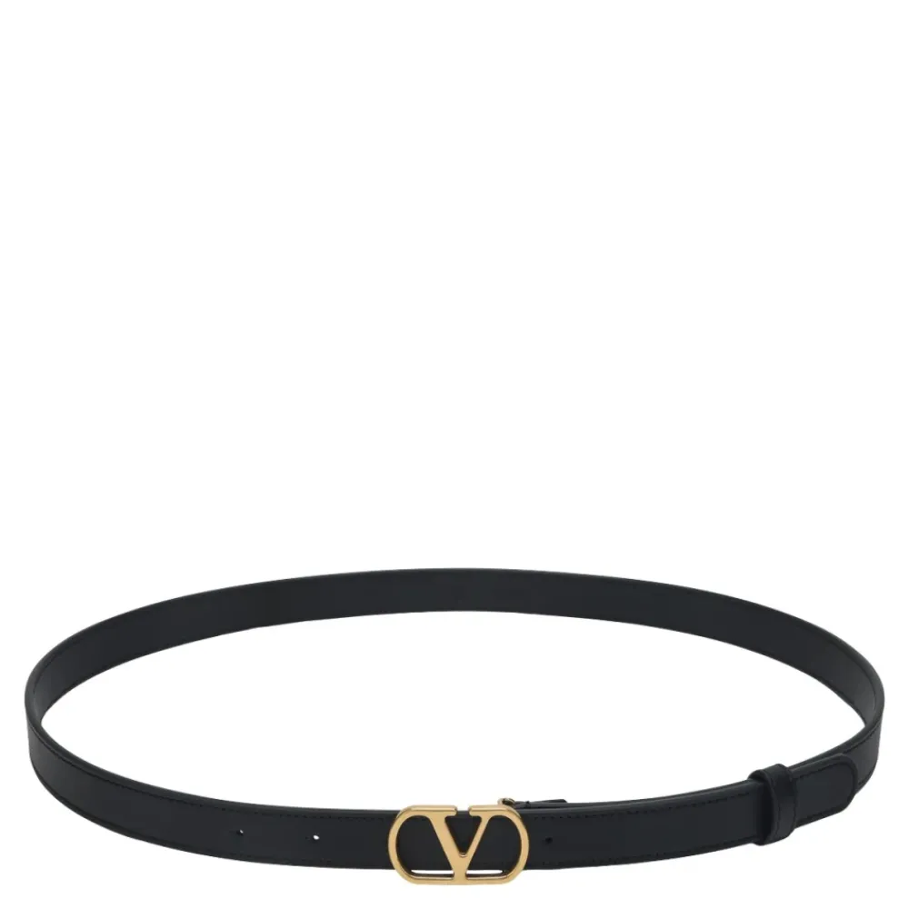 Bælter^Valentino Garavani VLogo Signature Bælte Sort