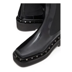 Chelsea Boots^Valentino Garavani Vlogo Signature Kalveskindsstøvle 70mm Sort