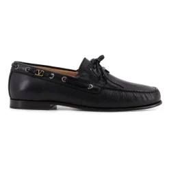 Sejlersko<Valentino Garavani VLogo Signature Loafer Sort