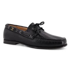 Sejlersko<Valentino Garavani VLogo Signature Loafer Sort