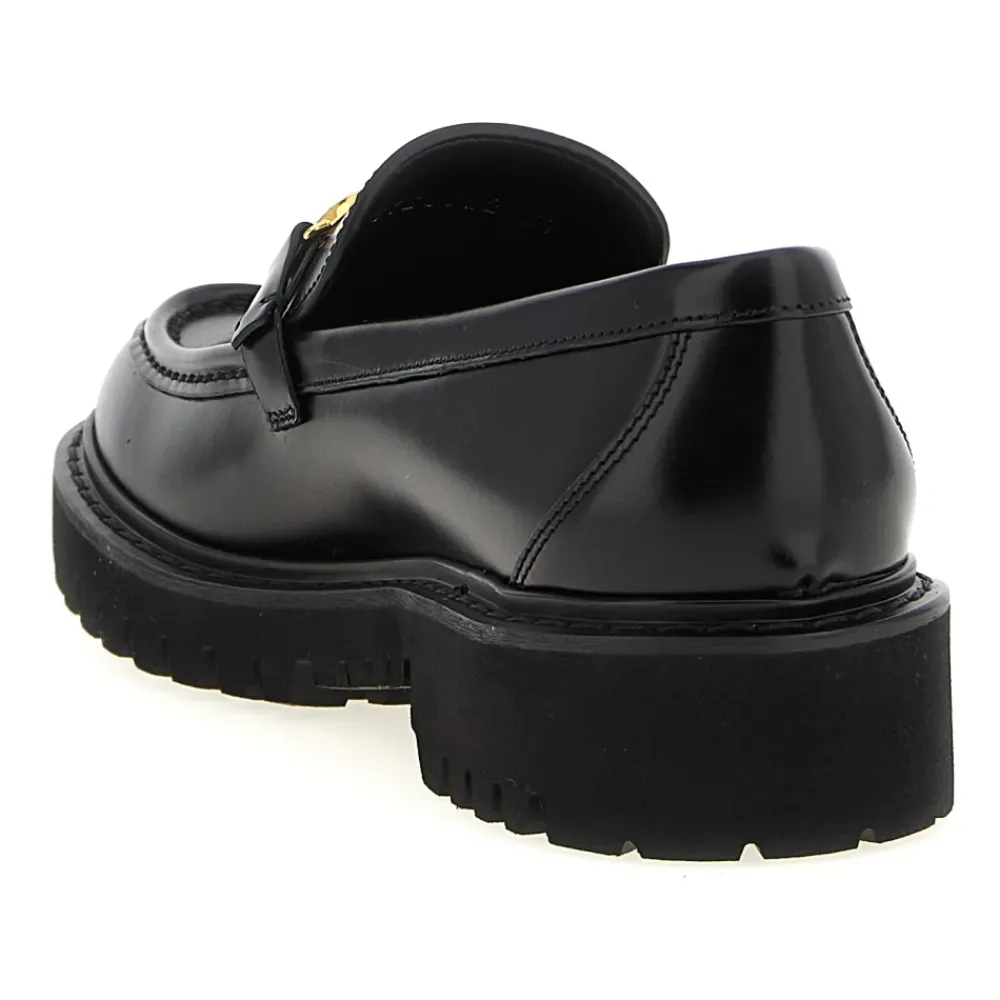 Loafers<Valentino Garavani VLogo Signature Loafers Sort