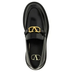 Loafers<Valentino Garavani VLogo Signature Loafers Sort