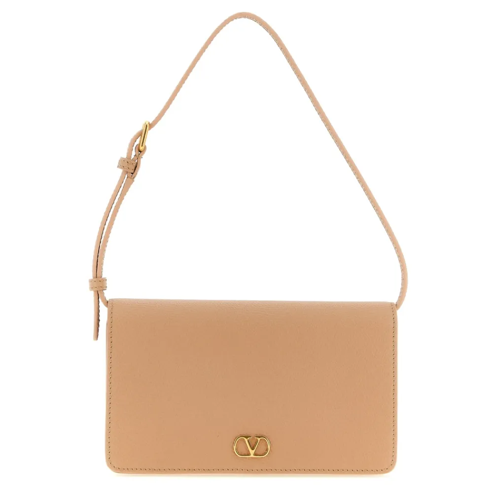 Skuldertasker^Valentino Garavani VLogo Signature Mini Skuldertaske Pink