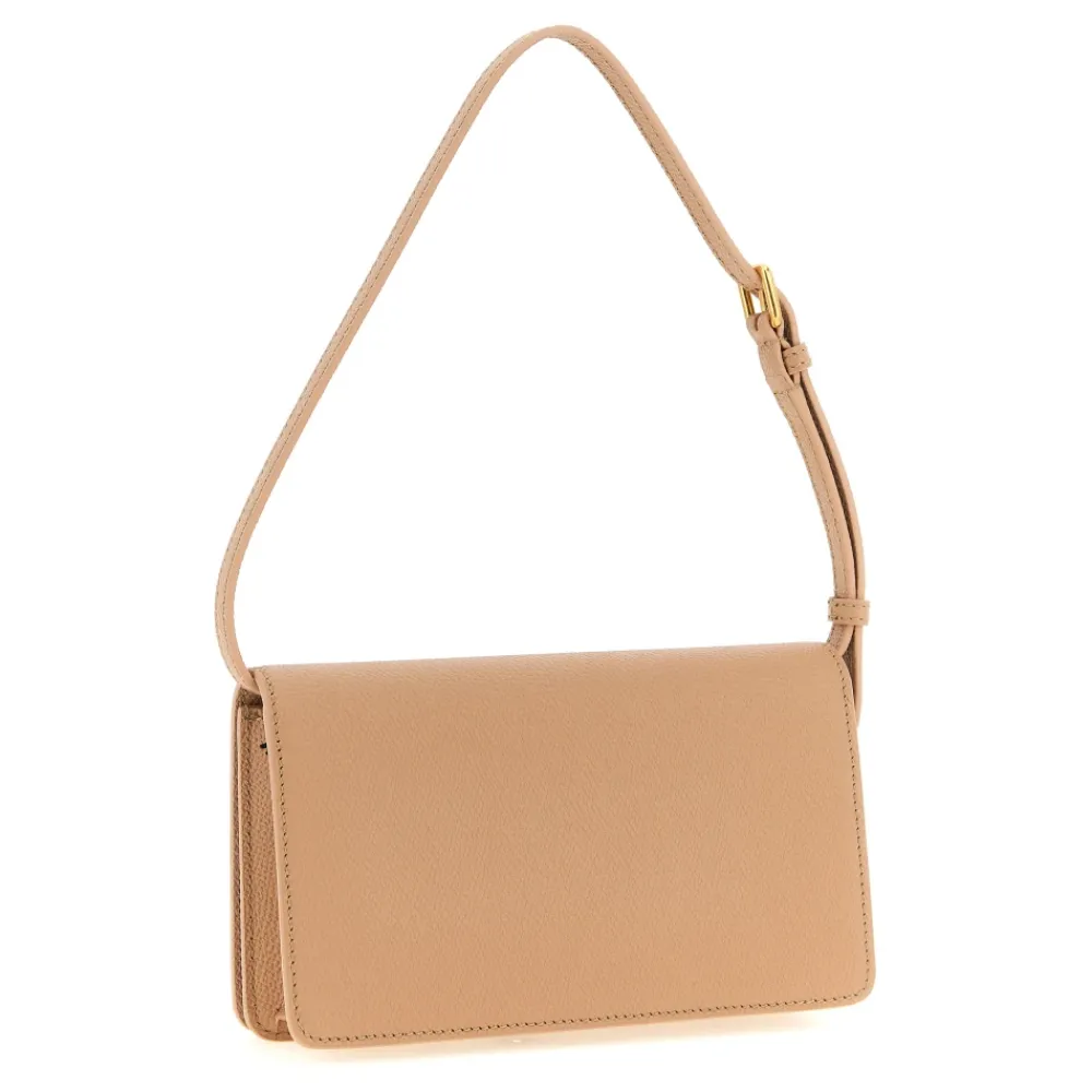 Skuldertasker^Valentino Garavani VLogo Signature Mini Skuldertaske Pink