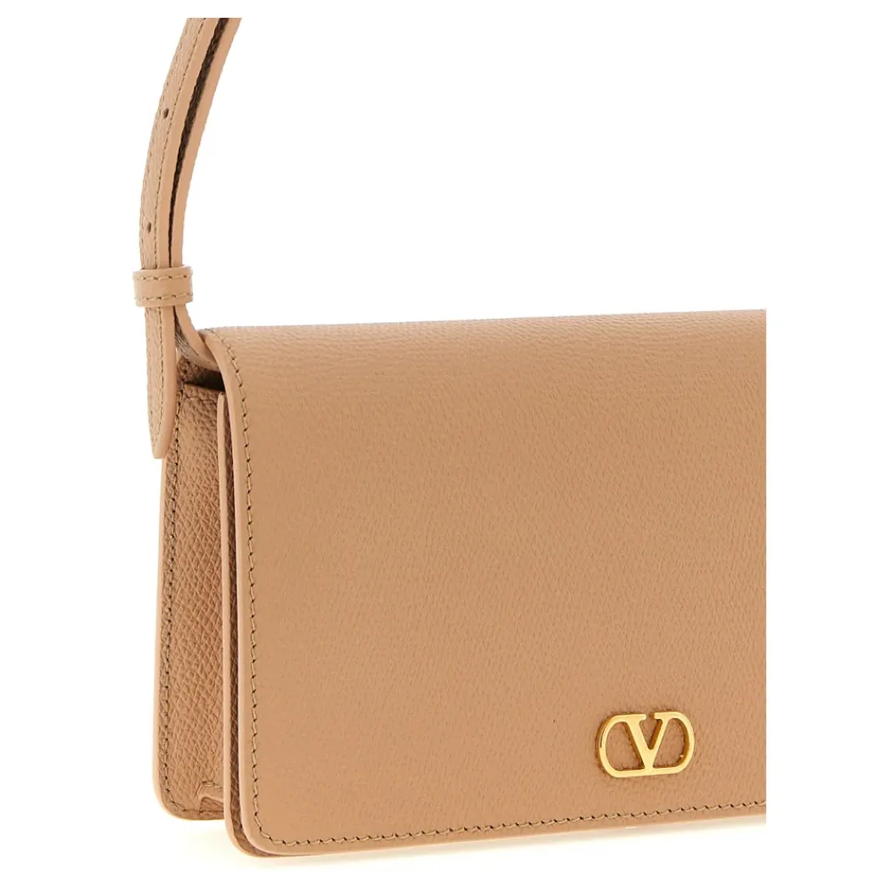 Skuldertasker^Valentino Garavani VLogo Signature Mini Skuldertaske Pink