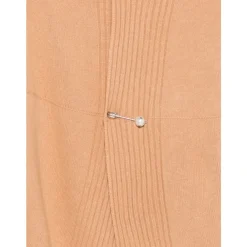 Striktrøjer & Sweatere^Alberta Ferretti V-Neck Brooch Cardigan Brun