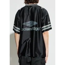 T-Shirts^Balenciaga V-neck T-shirt Sort