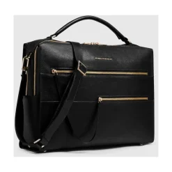 Laptop Tasker<Piquadro W140 Briefcase Sort