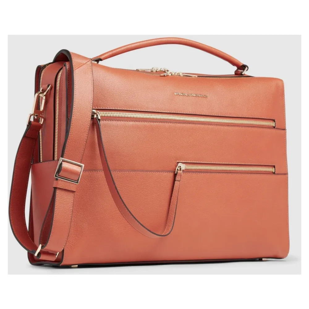 Laptop Tasker<Piquadro W140 Laptop Taske Orange
