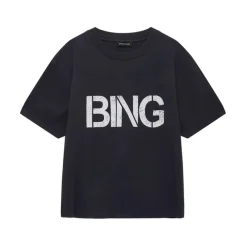 T-Shirts^Anine Bing Wagner Printed T-shirt Sort