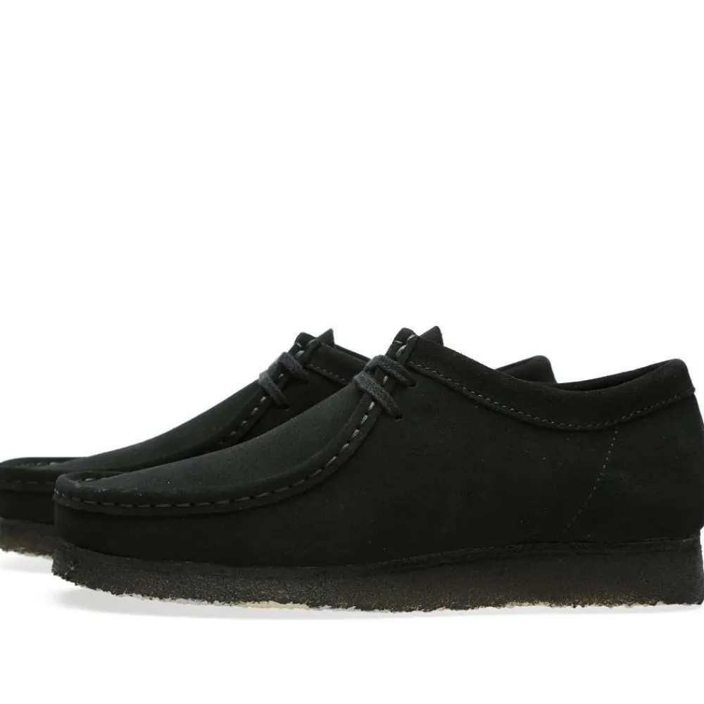 Business Sko<Clarks Wallabee Sko Sort