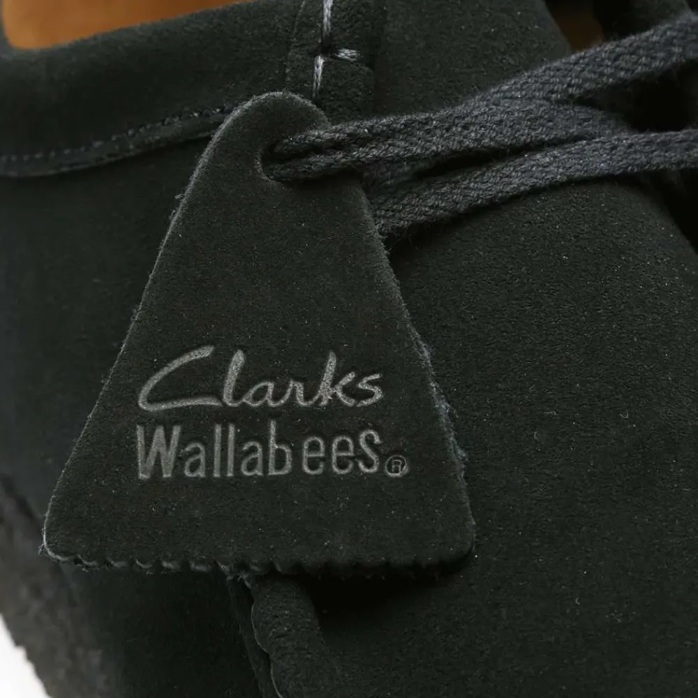 Business Sko<Clarks Wallabee Sko Sort