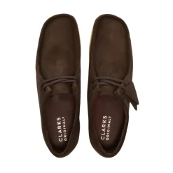 Business Sko<Clarks Wallabee Sko Brun