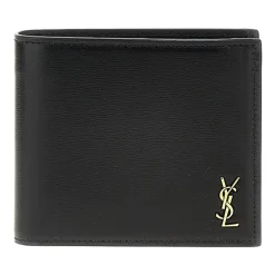 Punge & Kortholder<Saint Laurent Wallet Sort