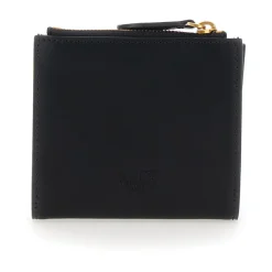 Punge & Kortholder^PINKO Wallet med Love Birds-spænde Sort