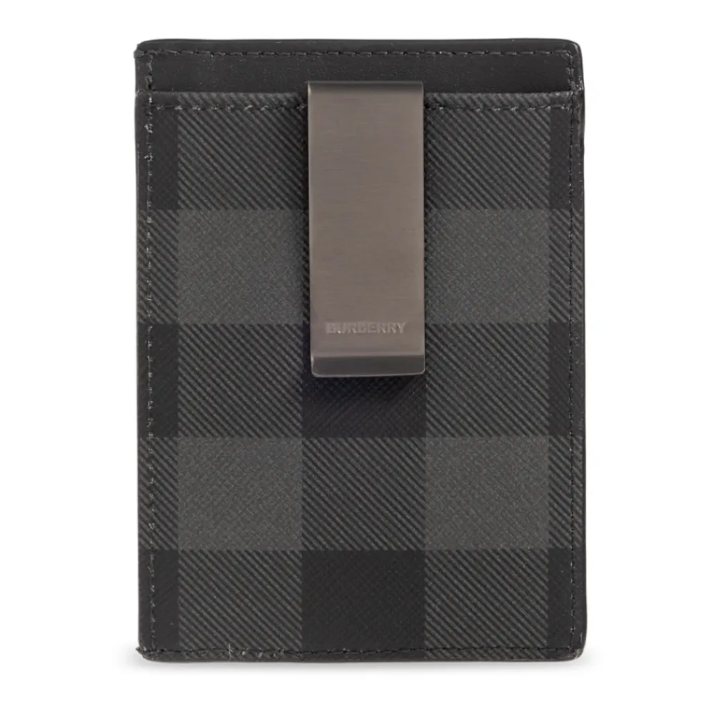 Punge & Kortholder<Burberry Wallets & Cardholders Grå