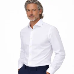 Skjorter<Bagutta Walter Shirt Hvid