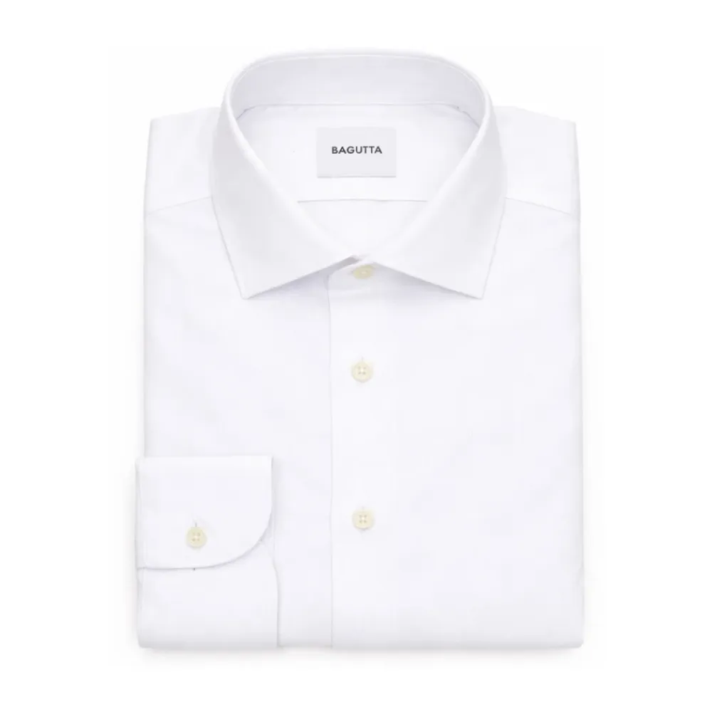 Skjorter<Bagutta Walter Shirt Hvid