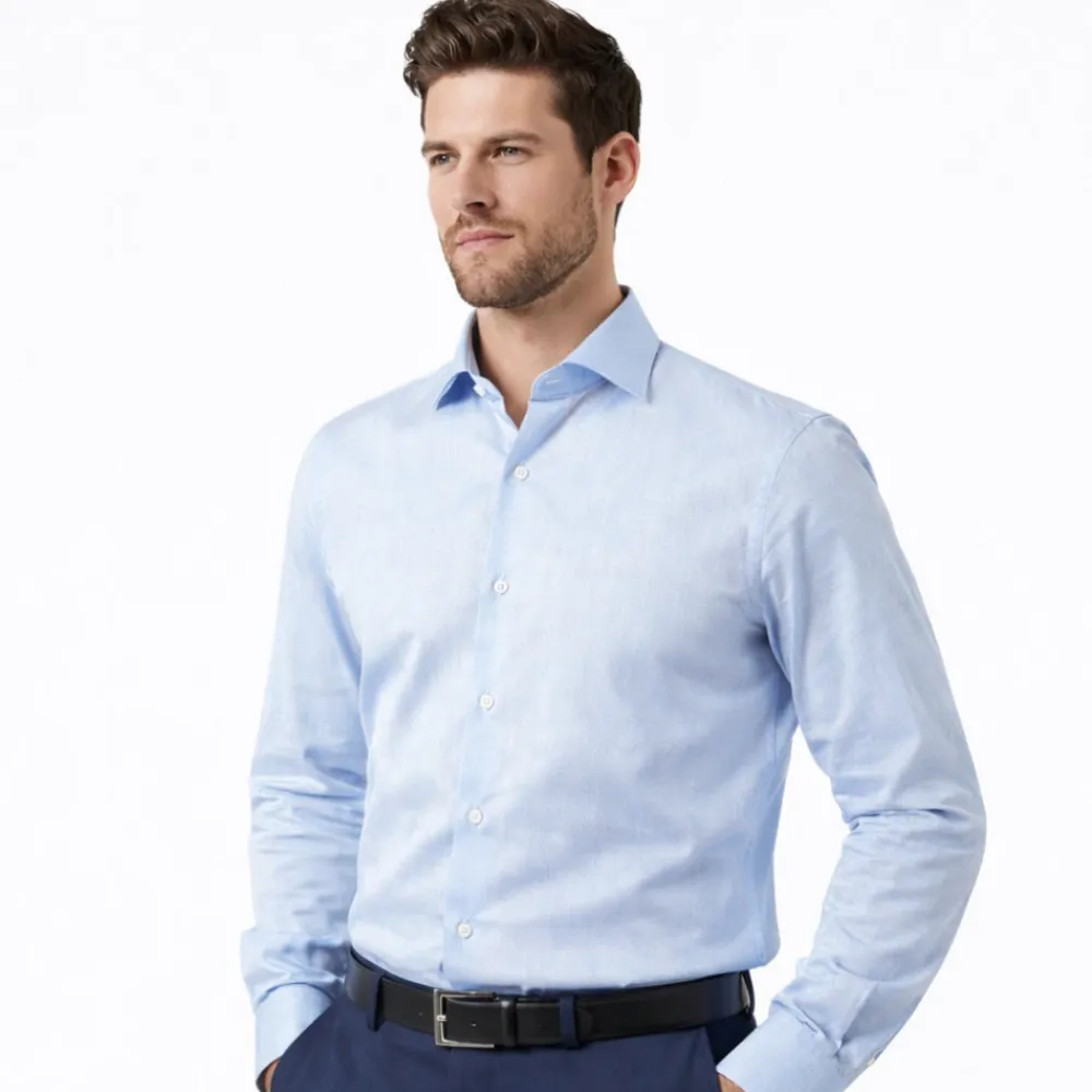 Skjorter<Bagutta Walter Shirt Blå
