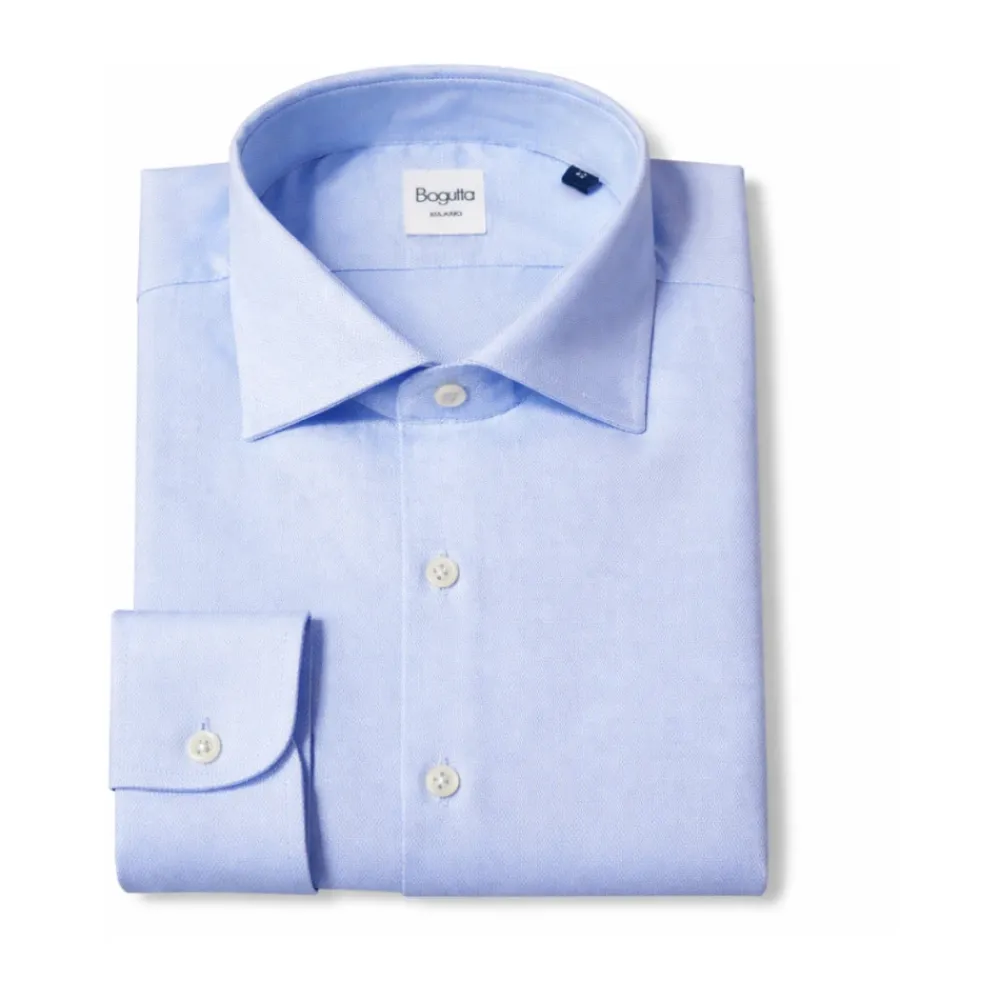 Skjorter<Bagutta Walter Shirt Blå
