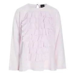 Bluser & Skjorter^Bitte Kai Rand Washi voile bluse med flæser Pink
