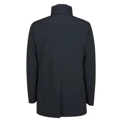 Frakker<Herno Washington Peacoat med Harness Blå