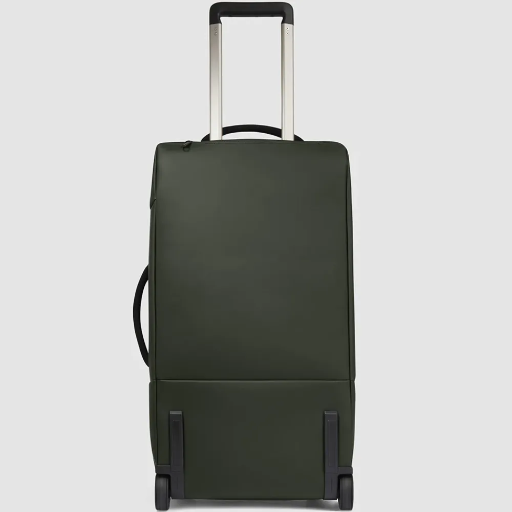 Kufferter<Piquadro Water resistant duffle bag with wheels Grøn