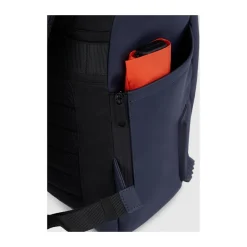 Tasker<Piquadro Water resistant roll top backpack for laptop 15,6 Blå