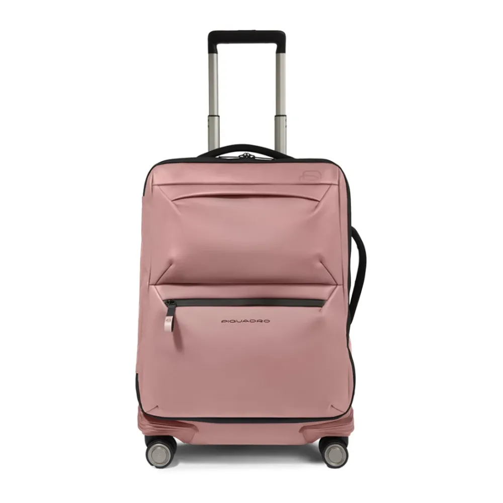 Kufferter<Piquadro Water resistant, slim 4 wheel cabin suitcase Pink